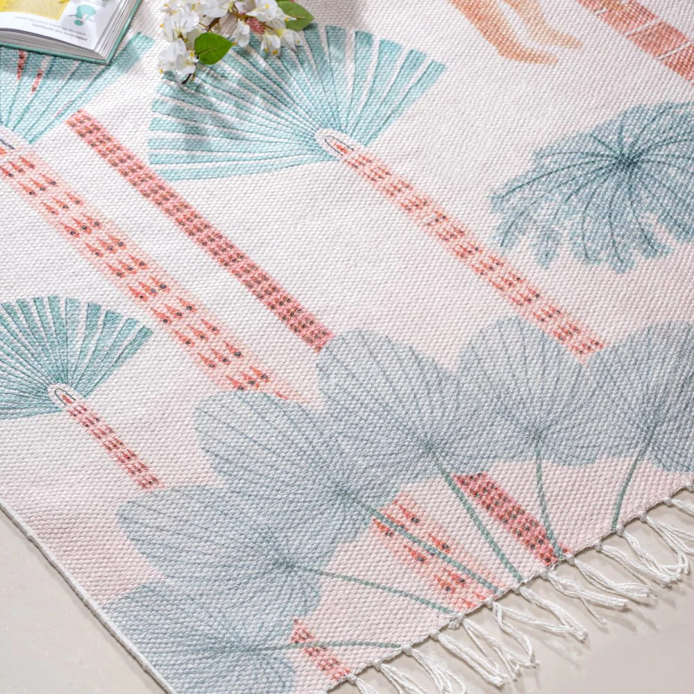 Tropical Paradise Living Room Carpet - Image 5