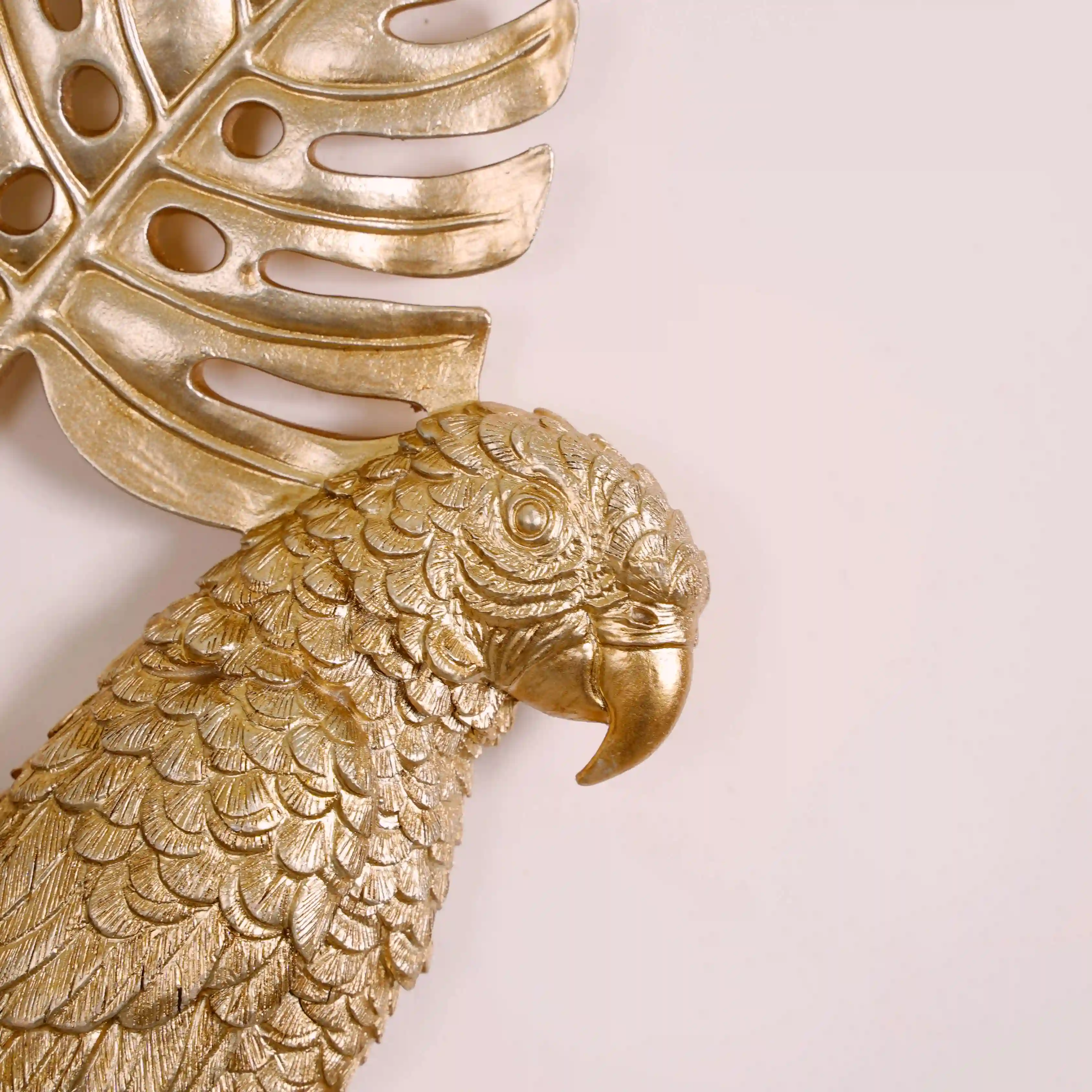Tropical Parrot Wall Decor Gold - Image 7
