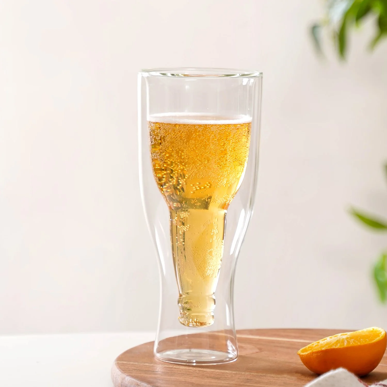 Upside Down Double Wall Beer Glass Set Of 2 375ml - Image 6