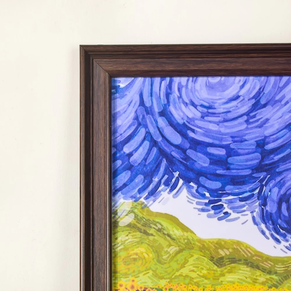 Van Gogh Printed Framed Wall Art 18x13 Inch - Image 5
