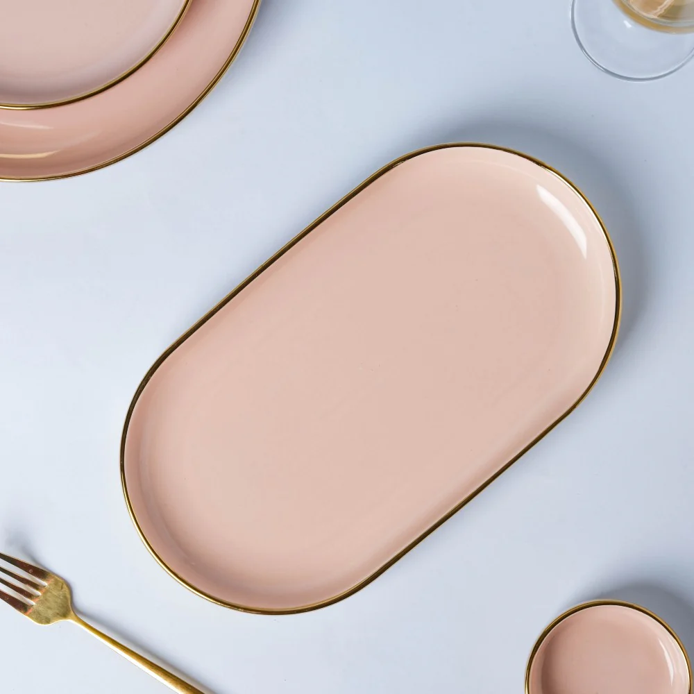 VERA Pink 27 Piece Dinner Set For 6 - Image 11