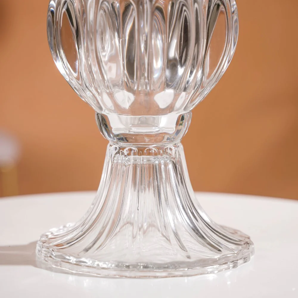 Vintage Pedestal Flower Vase 16 Inch - Image 9