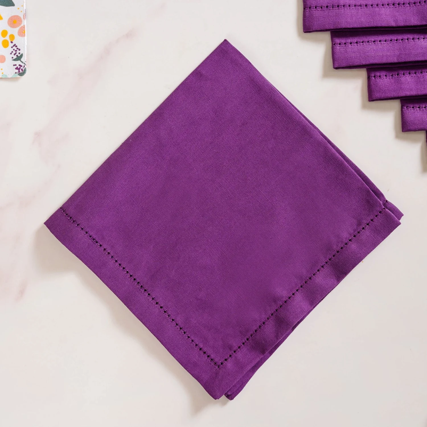 Viola Table Napkin Set Of 6 - Image 6
