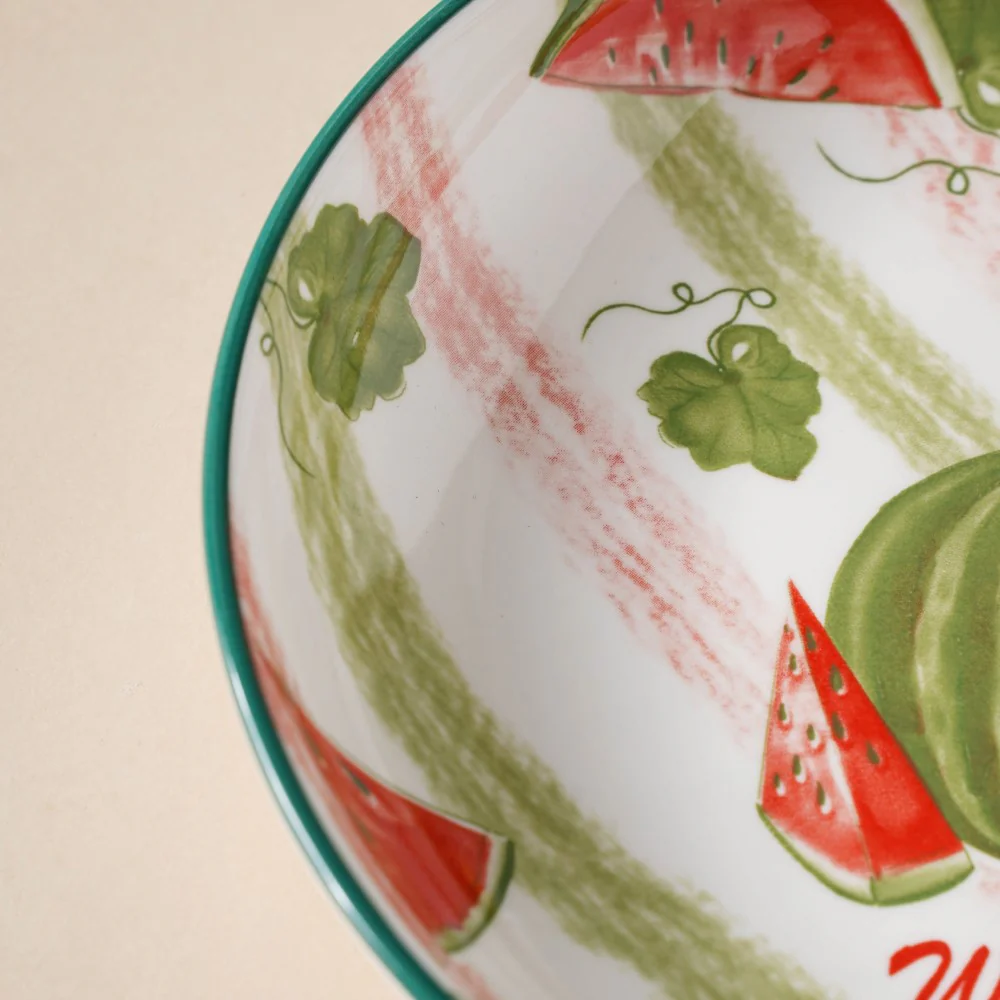 Watermelon Fruit Salad Plate 7.5 inch - Image 7