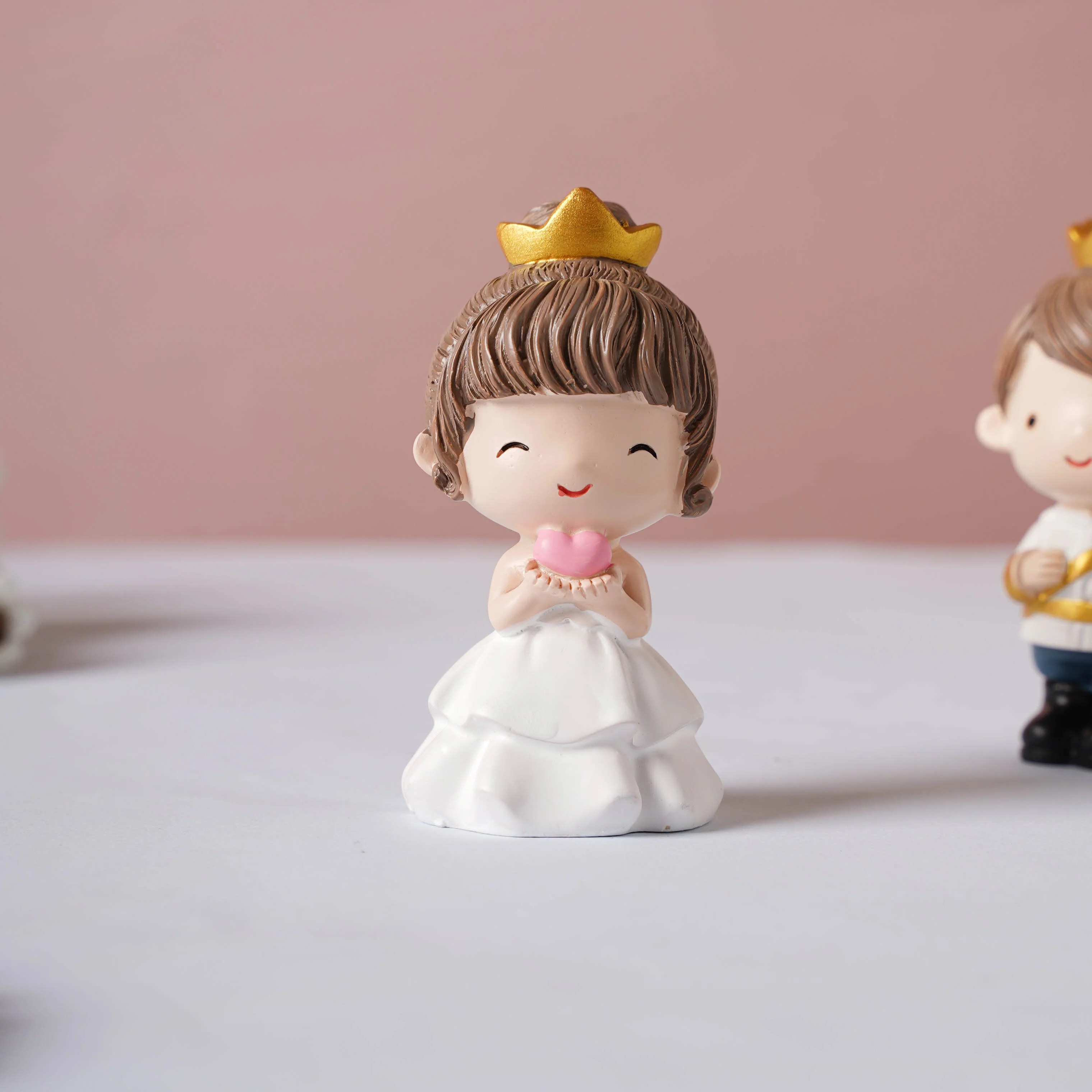 Wedding Couple Resin Showpiece Set Of 2 - Image 5
