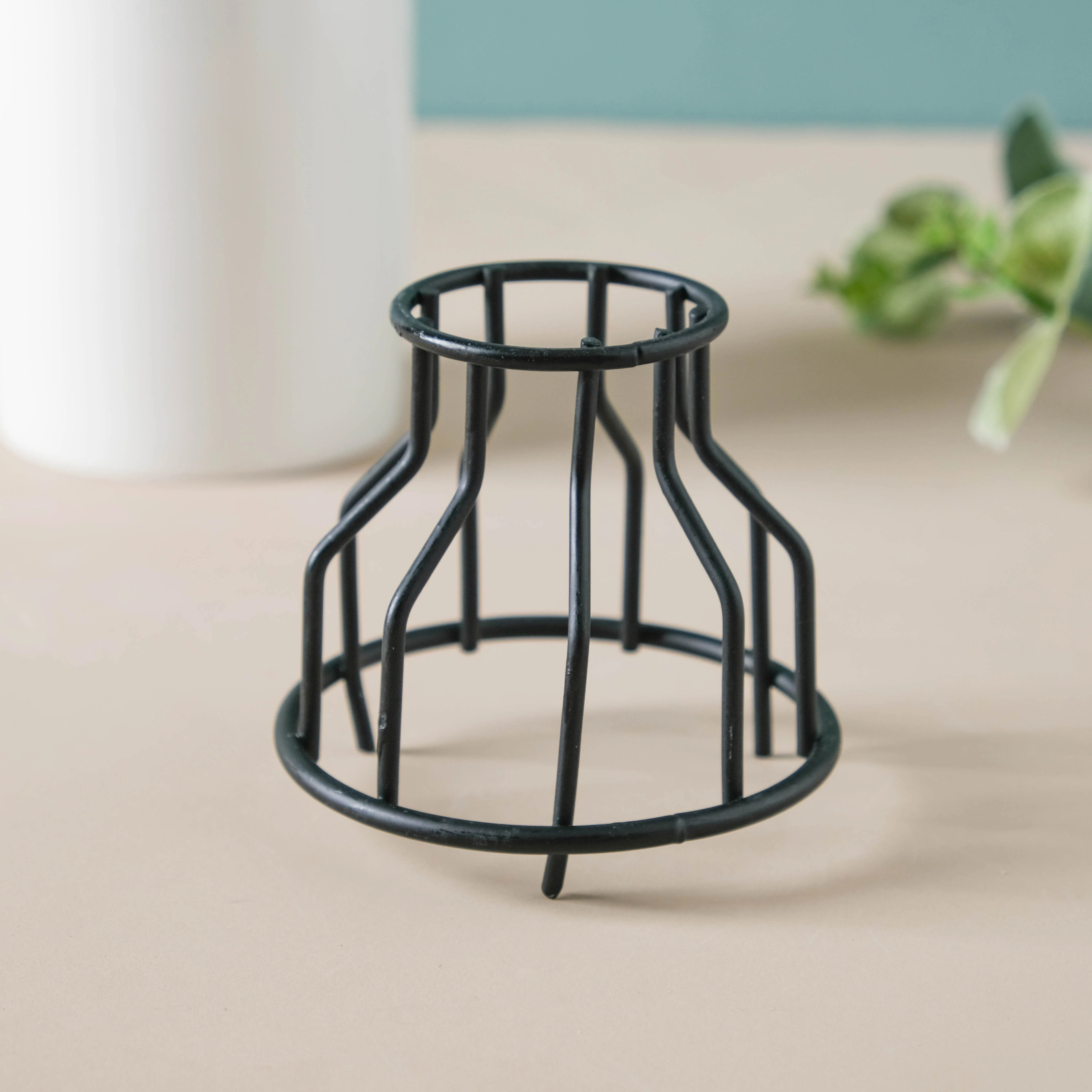 White and Black Planter For Desk - Image 6