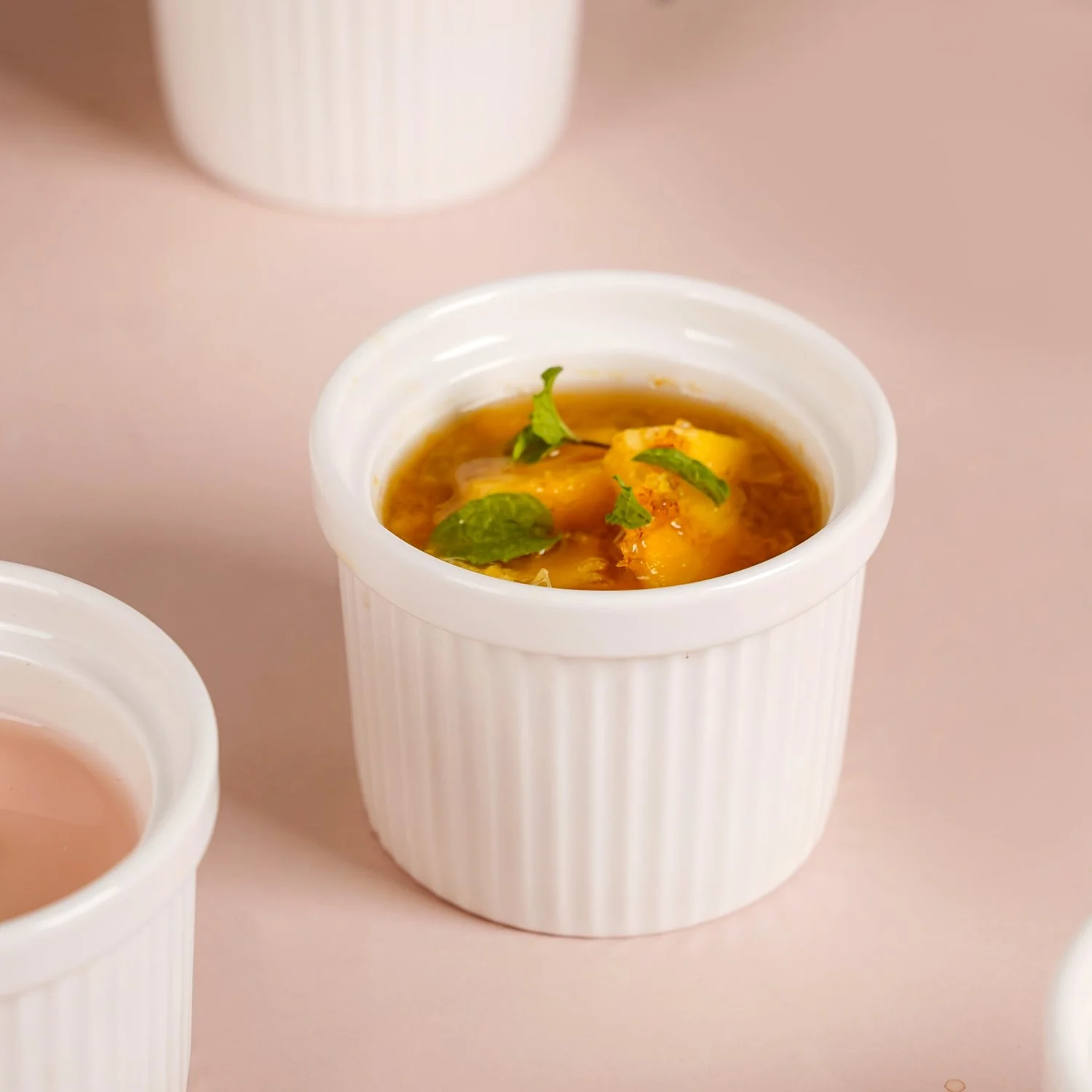White Baking Ceramic Ramekin Set Of 6 150ml - Image 6