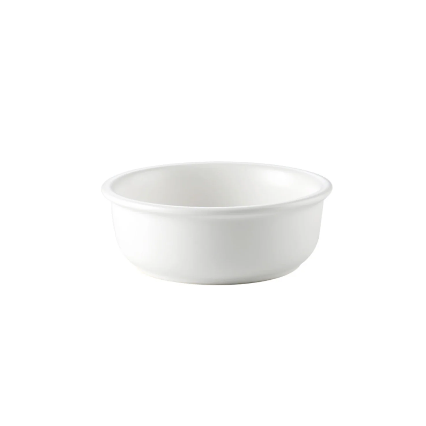 White Bowl with Stand - Image 3