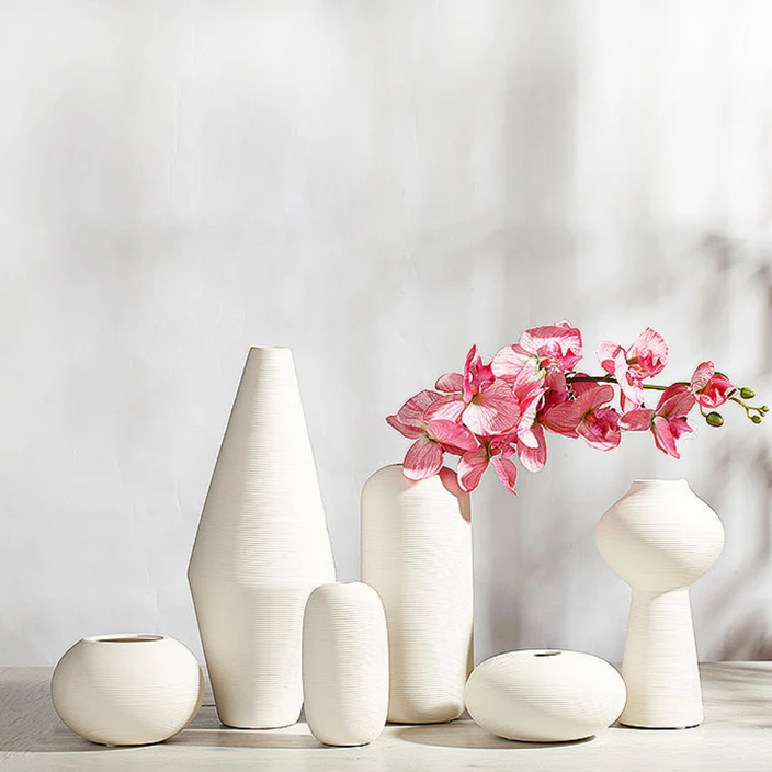White Flower Vases - Image 6