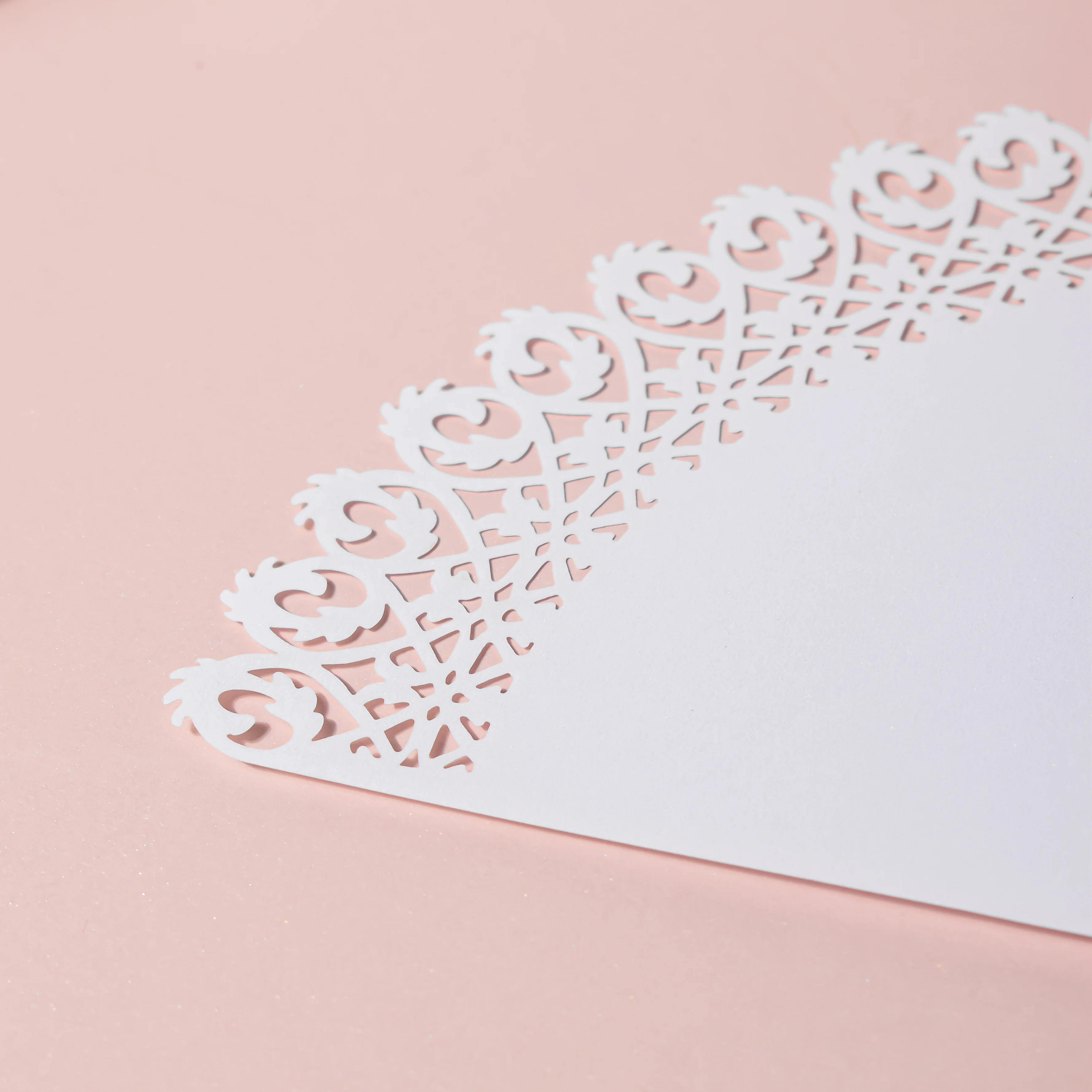 White Lace Paper Doily Cone Set Of 20 - Image 7