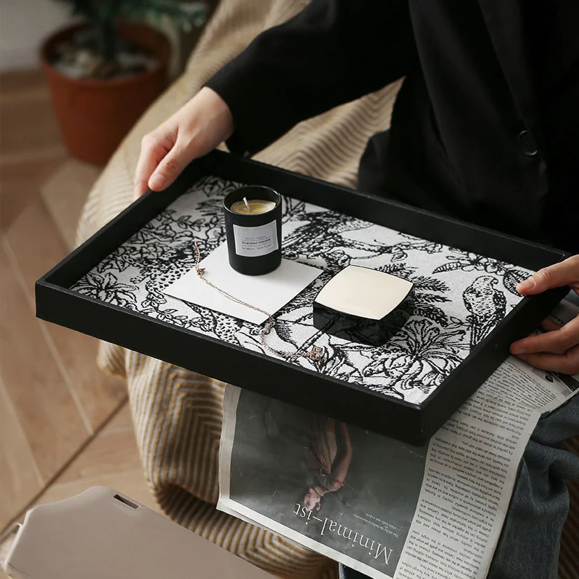 Wildlife Print Desk Organizer Tray Rectangle - Image 10