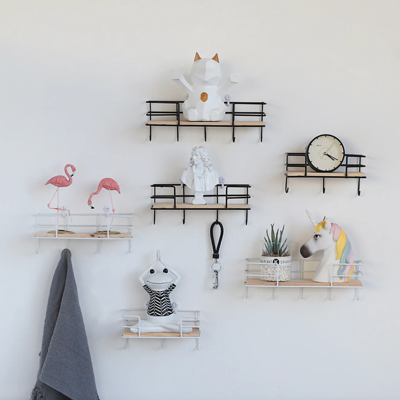 Wooden Hanging Rack - Big - Image 2