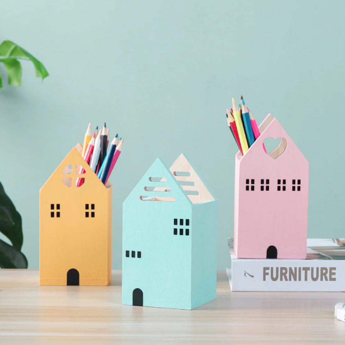 Wooden Pen Stand - Image 3