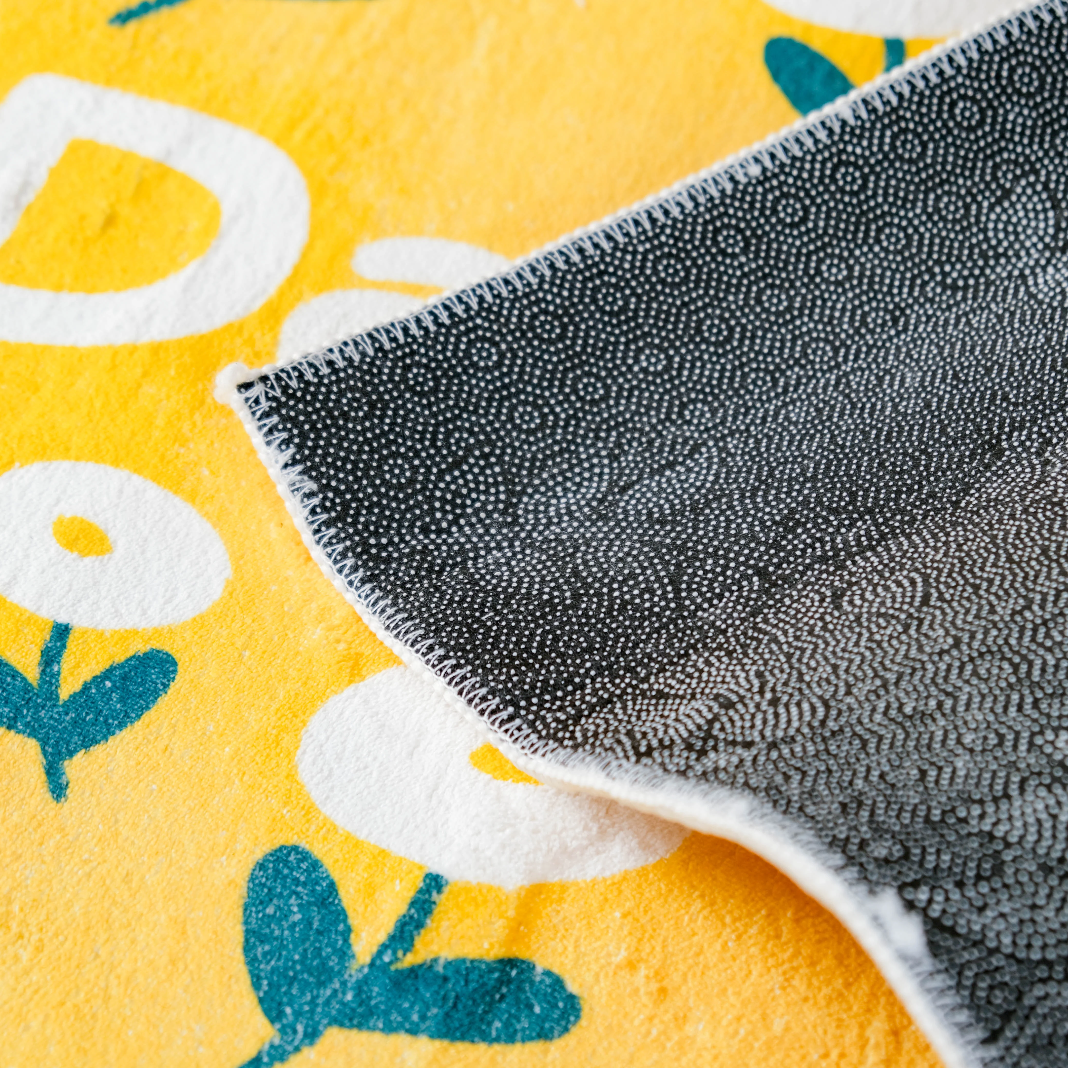 Yellow Bedside Runner Rug Small - Image 8