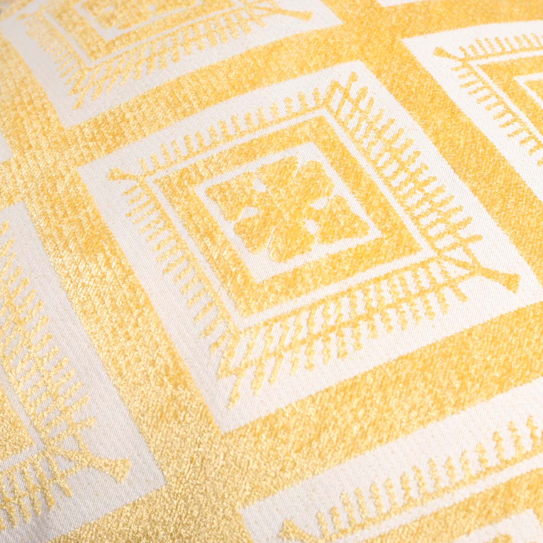 Yellow Chair Cushion Cover - Image 5