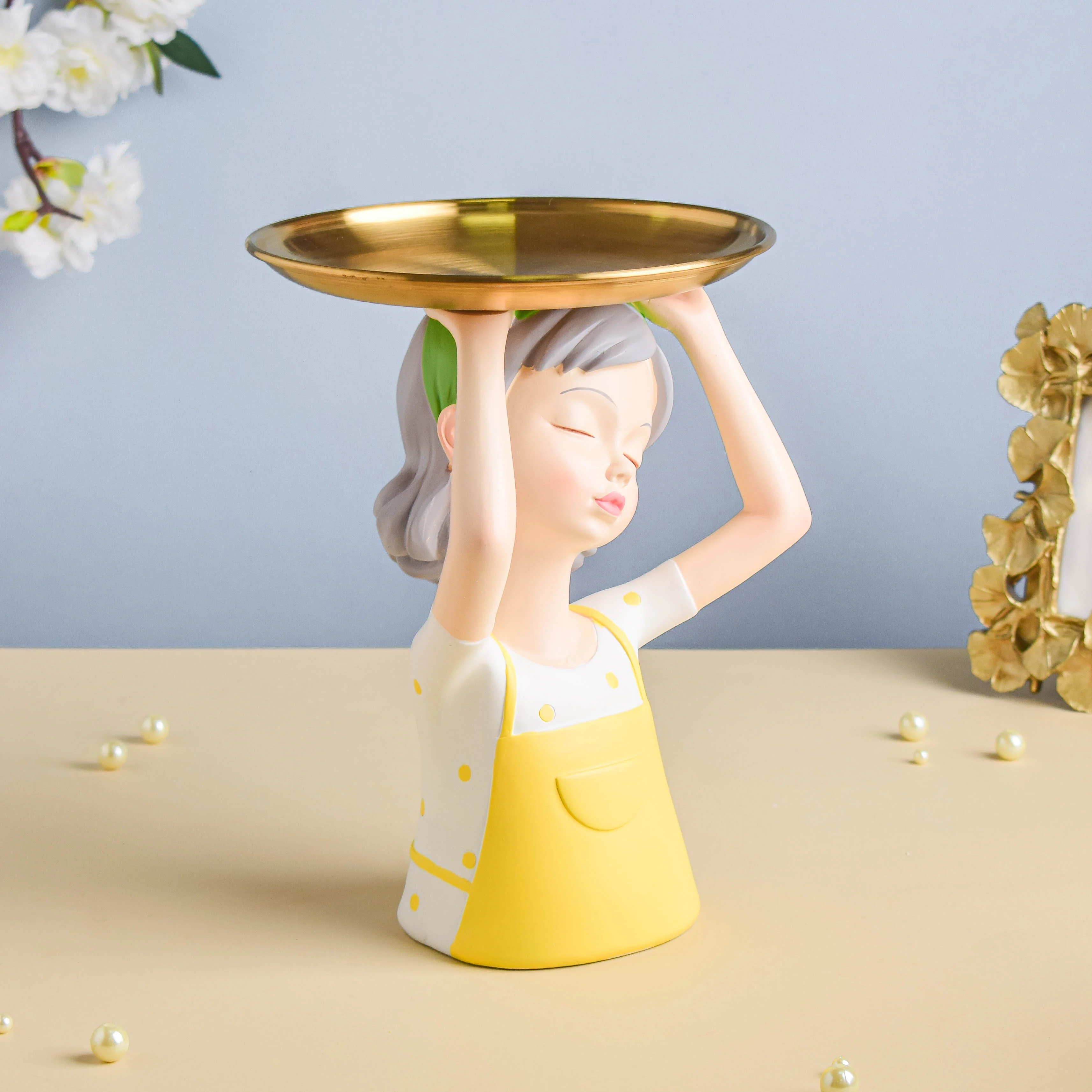 Yellow Girl Platter - Image 5