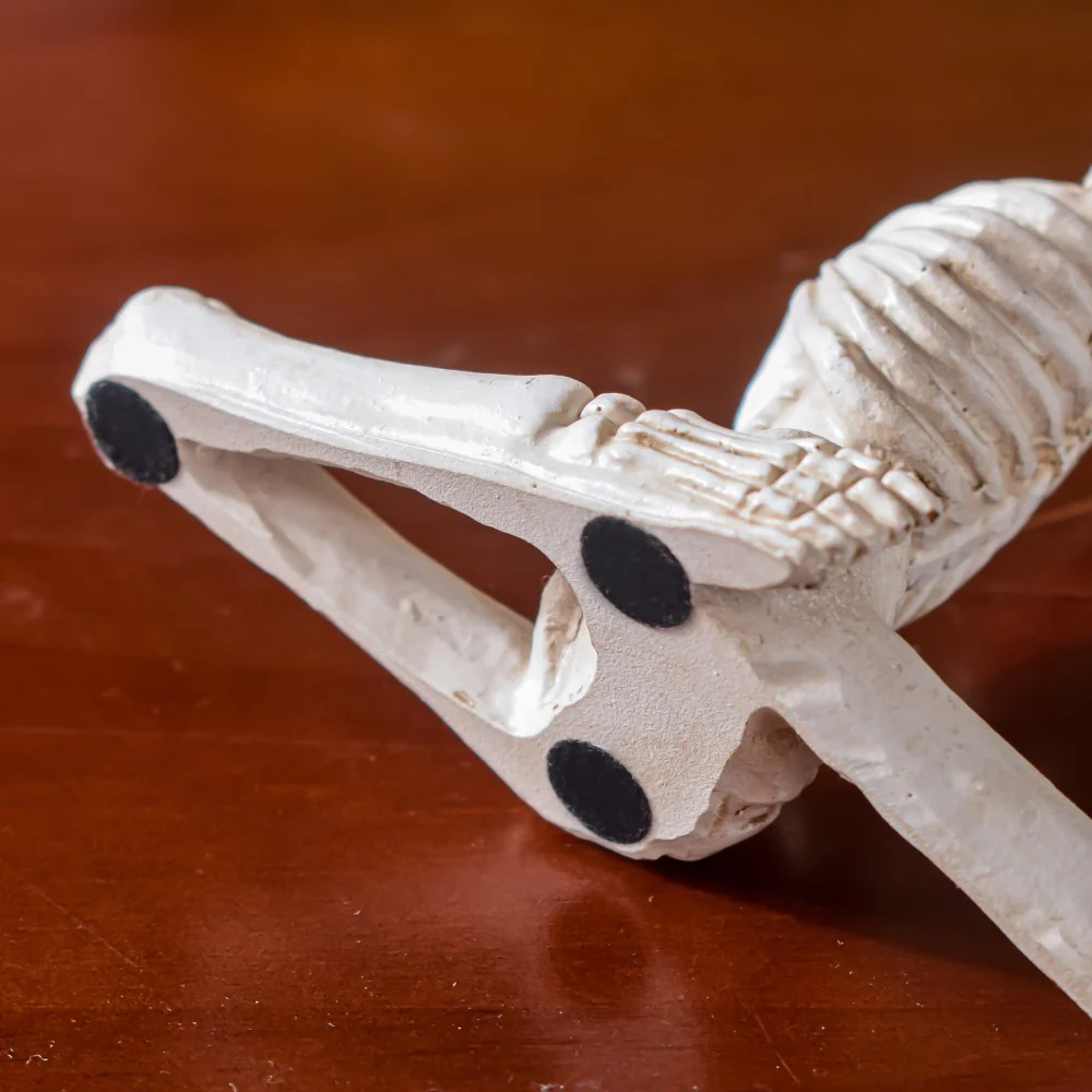 Yoga Skeleton Showpiece White Set Of 3 - Image 17