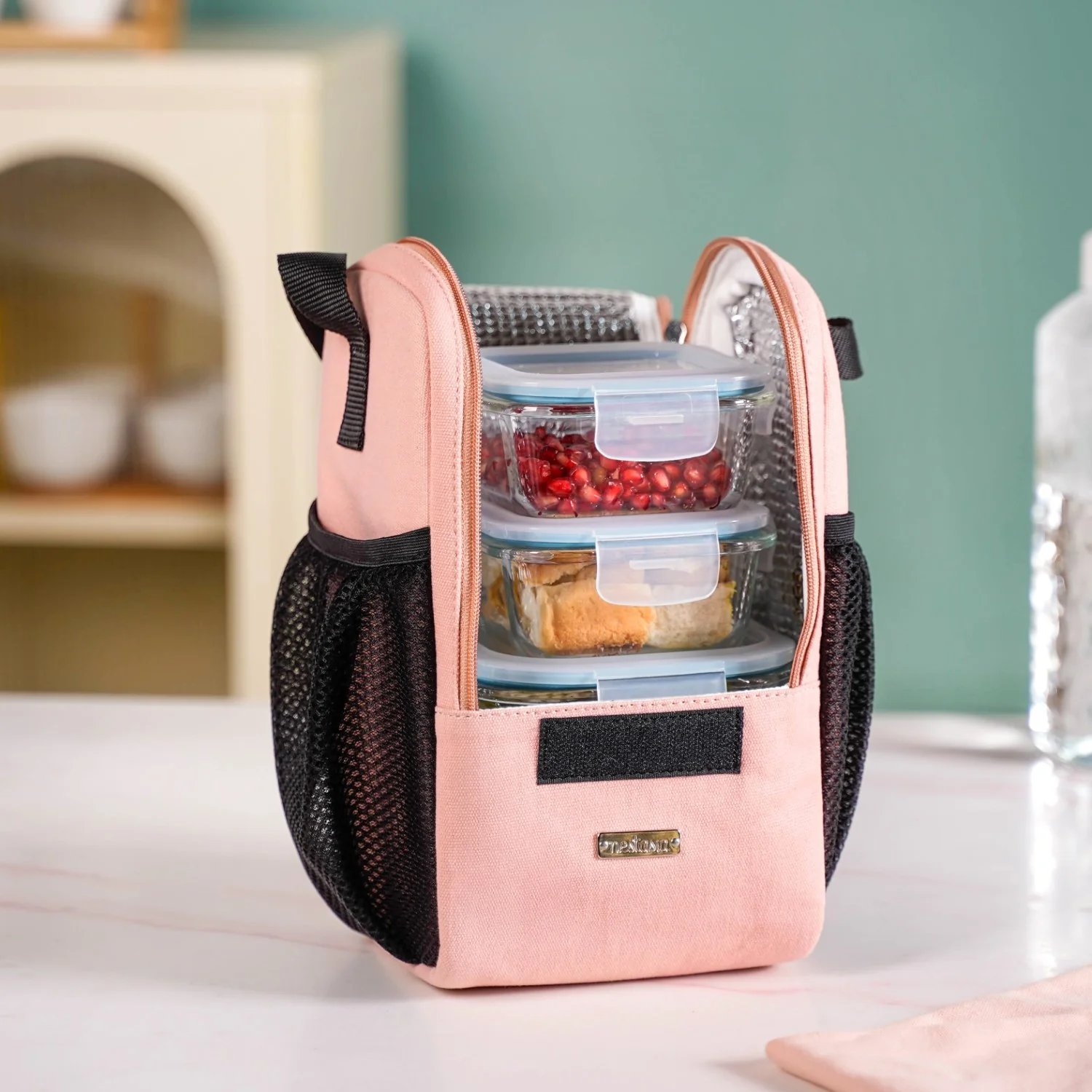 Yummy Food Insulated Lunch Bag Pink - Image 9