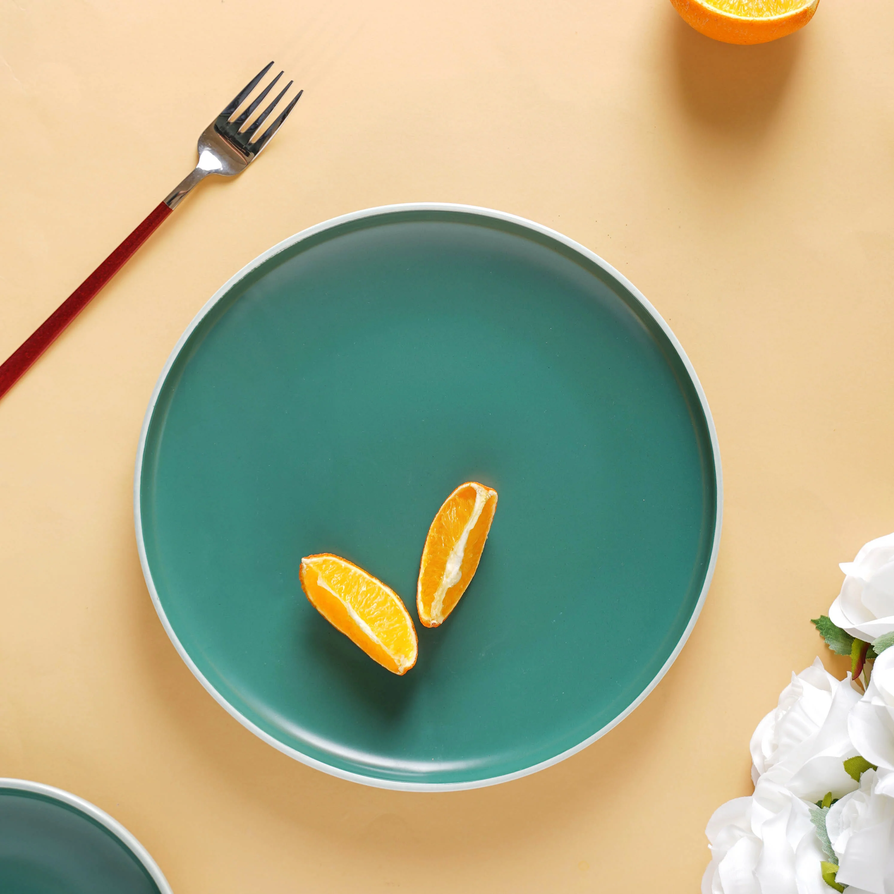 Zoella Dinner Plate Green - Image 5
