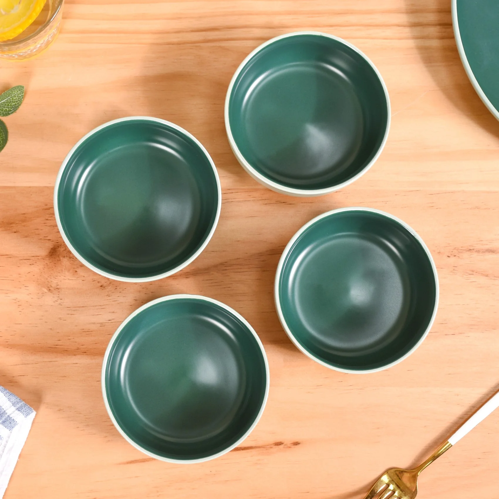 Zoella Green Snack Bowls Set Of 4 250ml - Image 7