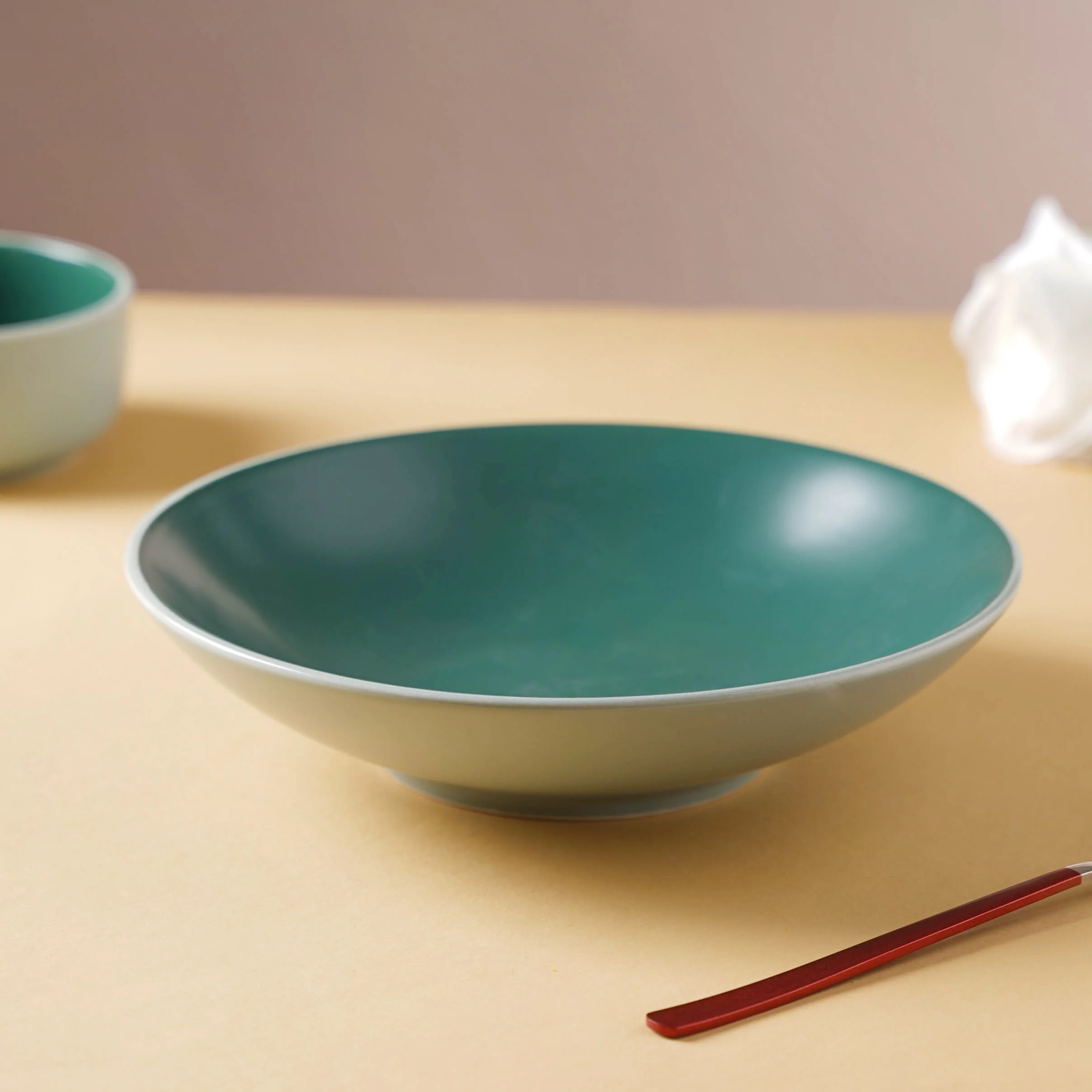 Zoella Noodle Plate Green